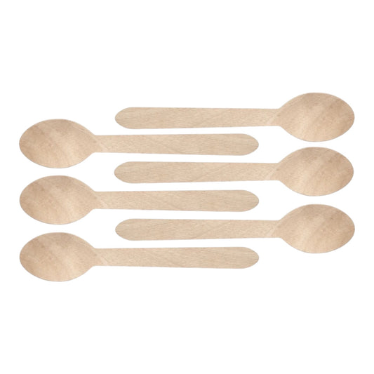 Wooden Dessert Spoons