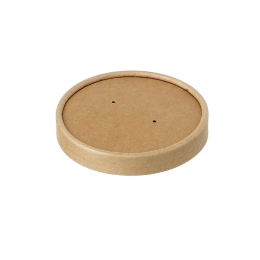 Brown Soup Container Lids 12oz