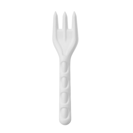 Compostable Natural Paper Bagasse Forks