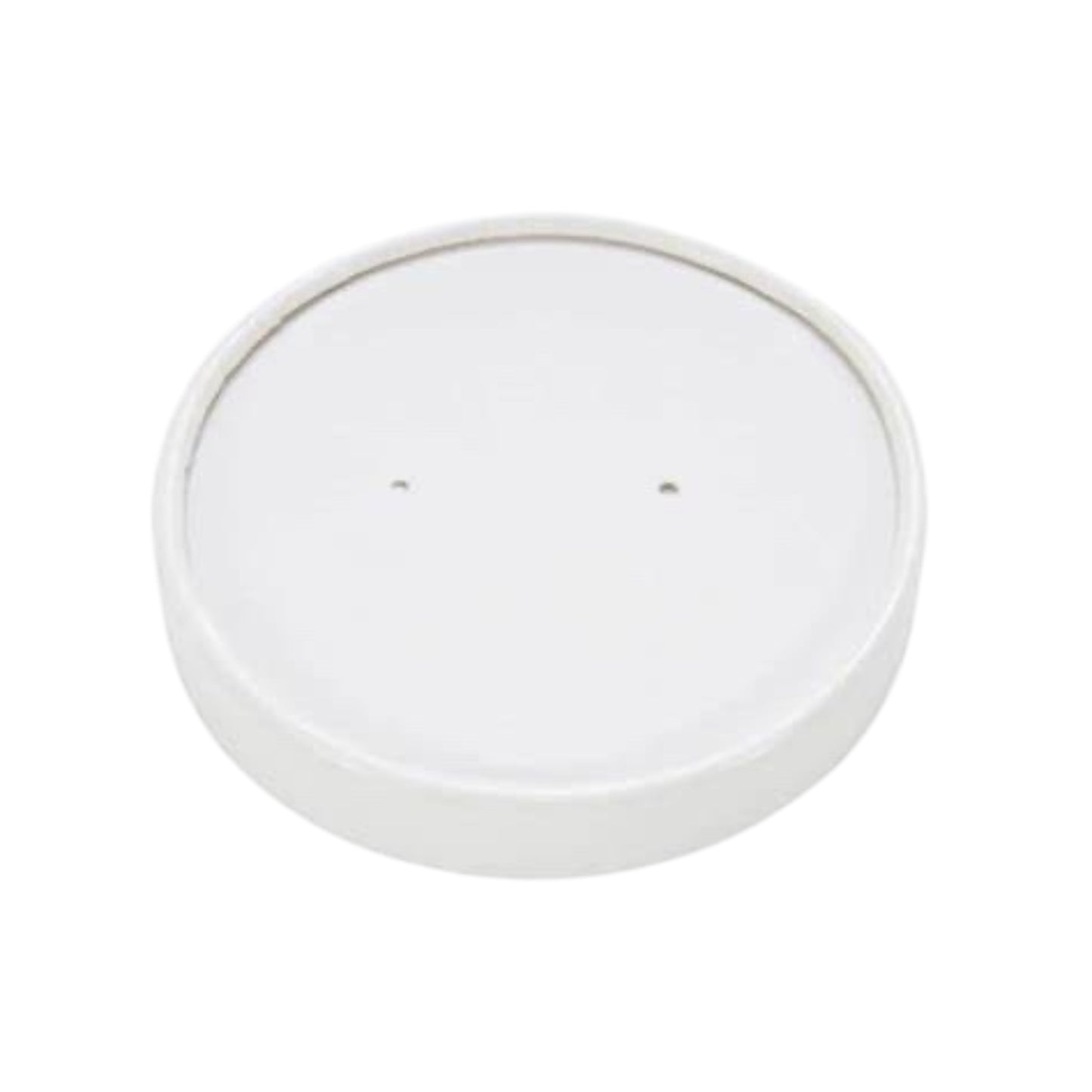 White Soup Container Lids 12oz