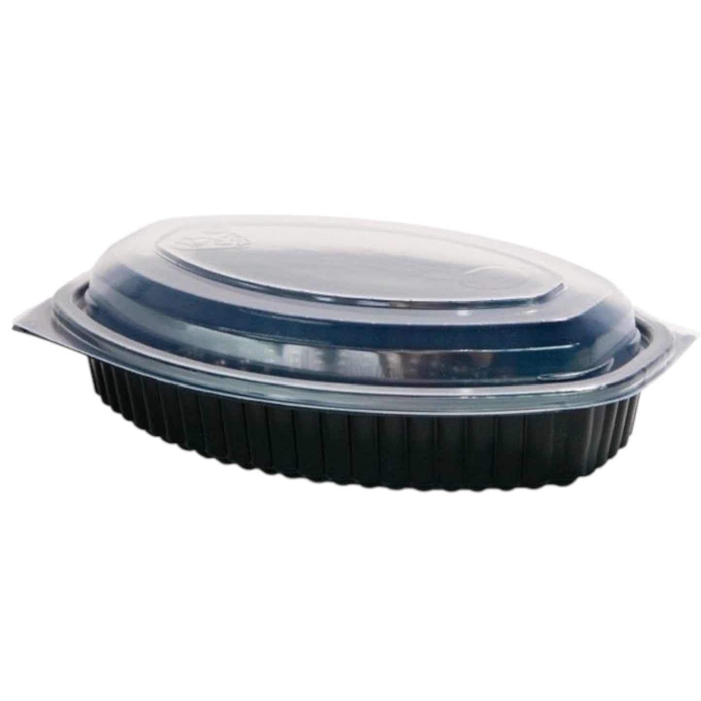 Clear Oval Domed Lids 12/16oz