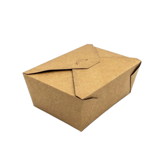 No.4 Brown Leak Proof Kraft Deli Box pack of 160