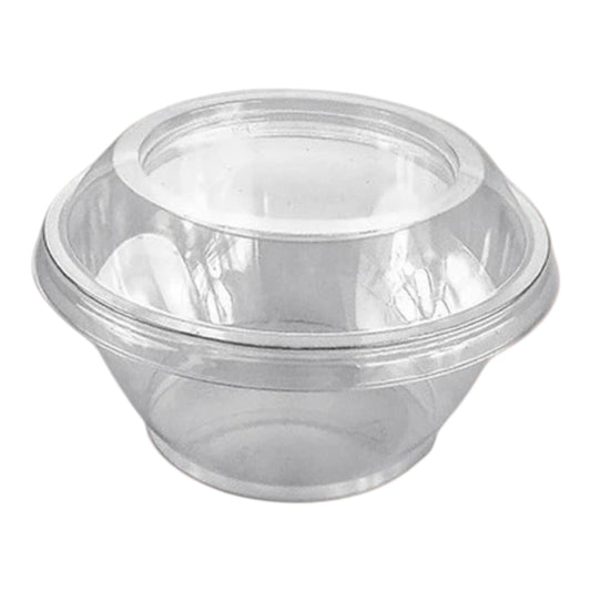 Clear Round Dessert Container 8OZ