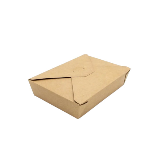 No.2 Brown Leak Proof Kraft Deli Box pack of 200