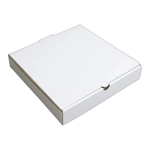 Pizza Box White Plain, Square 9inch