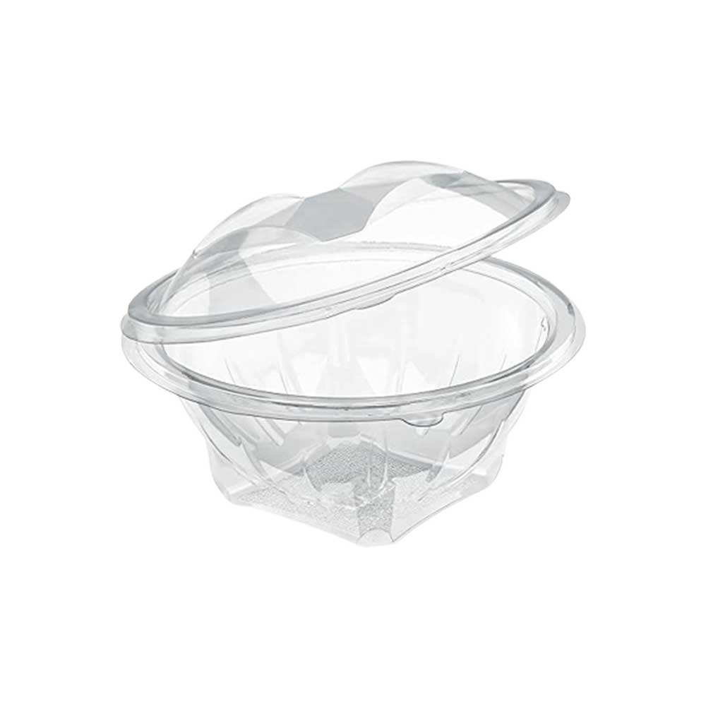 GPI Sekipack Hinged Oval Salad Bowl - 750cc/SLV750