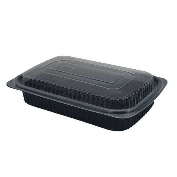 Somoplast Black Microwavable Container 700cc