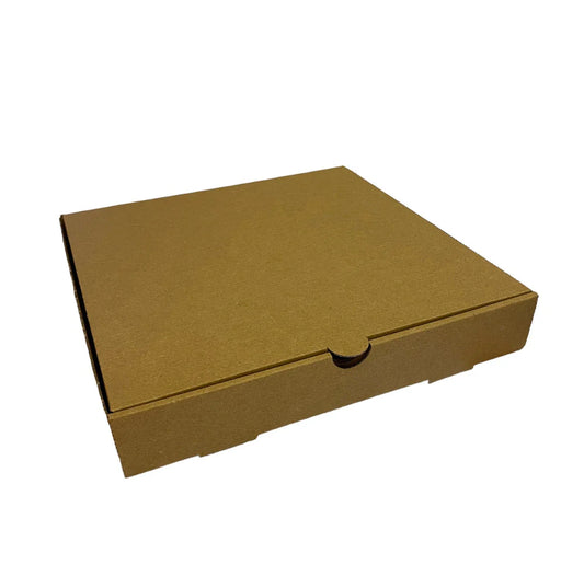 Pizza Box Brown Plain, Square 7inch