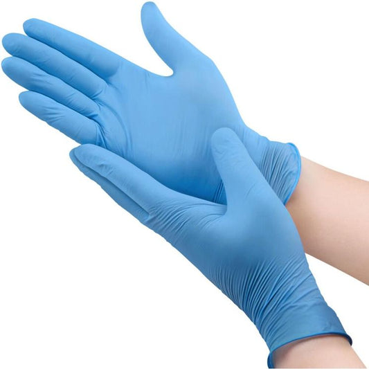 Nitrile Gloves Blue Powder Free Medium